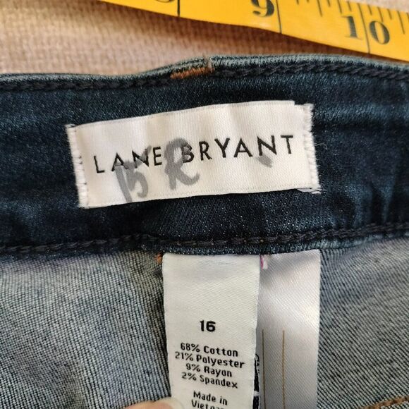 Lane Bryant Signature Fit Mid Rise Boot Cut Jeans Size 16 - Picture 5 of 8